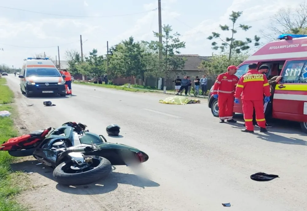 Motociclist mort într-un accident pe DN 2G, lângă Trebeș