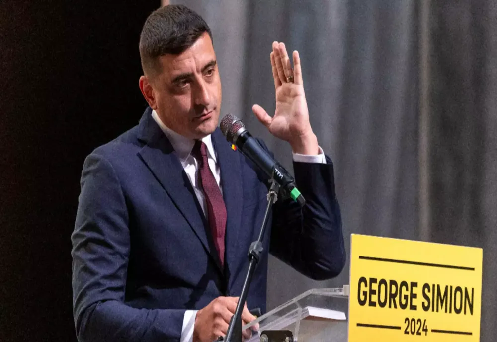 George Simion, mesaj de forță de la tribuna Parlamentului: „Voi, puterea, ați închis Realitatea Plus”