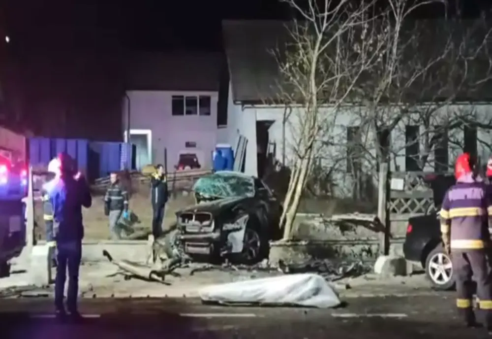 Accident teribil la Bistrița! 2 persoane și-au pierdut viața! VIDEO