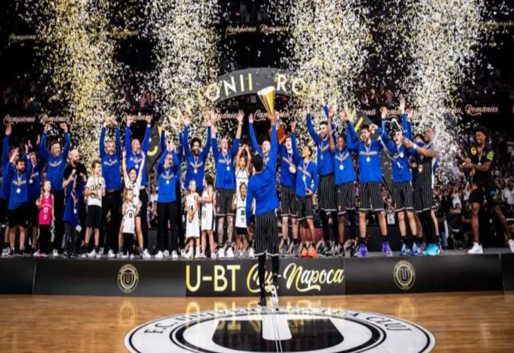  Baschet masculin: U-BT Cluj-Napoca a câștigat al șaselea titlu consecutiv de campioană a României