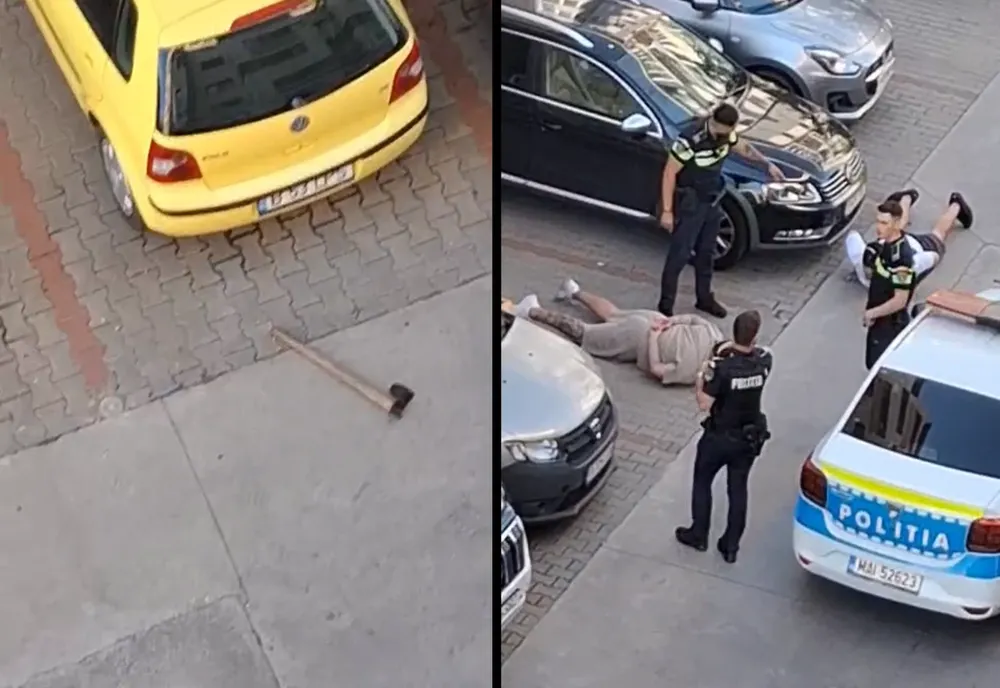 Bătaie ca-n filme cu topoare și pistoale pe Bd. Metalurgiei, București. Interlopii din două clanuri rivale au ieșit la reglare de conturi - VIDEO