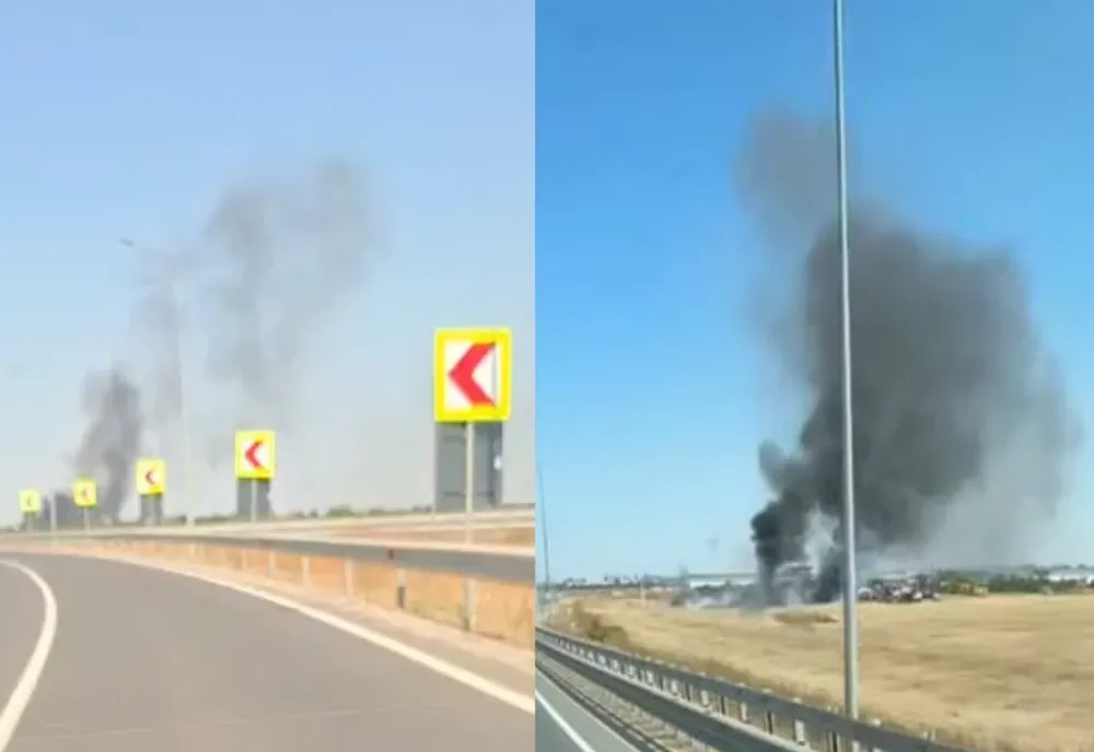Incendiu de proporții lângă Oradea: intervenție masivă a pompierilor în plin cod roșu de caniculă -VIDEO