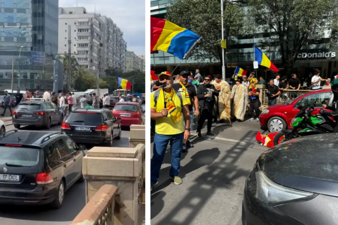 Ciocniri între fermieri și forțele de ordine, la mitingul de protest din Piața Victoriei. Pasajul Victoria, blocat - LIVE TEXT