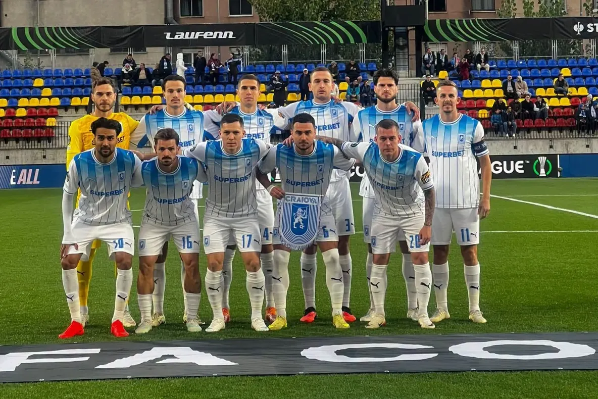 Adversarele Universității Craiova, rezultate importante înaintea duelurilor din Conference League