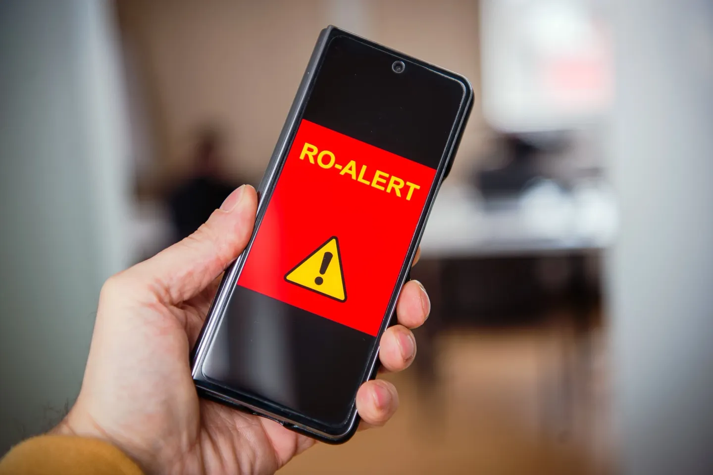 Un nou mesaj RO-Alert în Tulcea. Locuitorii din nordul județului, avertizați în miezul nopții despre posibilitatea căderii unor drone