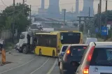 Accident între un camion și un autobuz cu 40 de pasageri, la Timișoara
