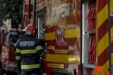 Incendiu la o locuință din Pitești. Pompierii au intervenit cu trei autospeciale