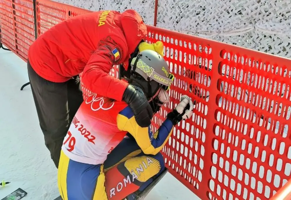 JO Beijing: Schioarea Maria Constantin a fost descalificată în proba de slalom