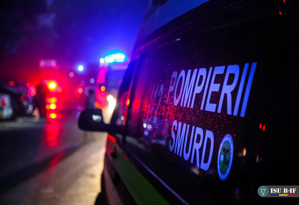 Un bărbat a suferit arsuri pe 90% din corp în urma unei explozii în locuinţa sa