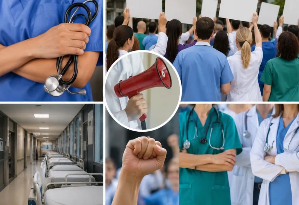 Grevă în peste 500 de spitale din țară, astăzi. Revoltă uriașă față de legea salarizării