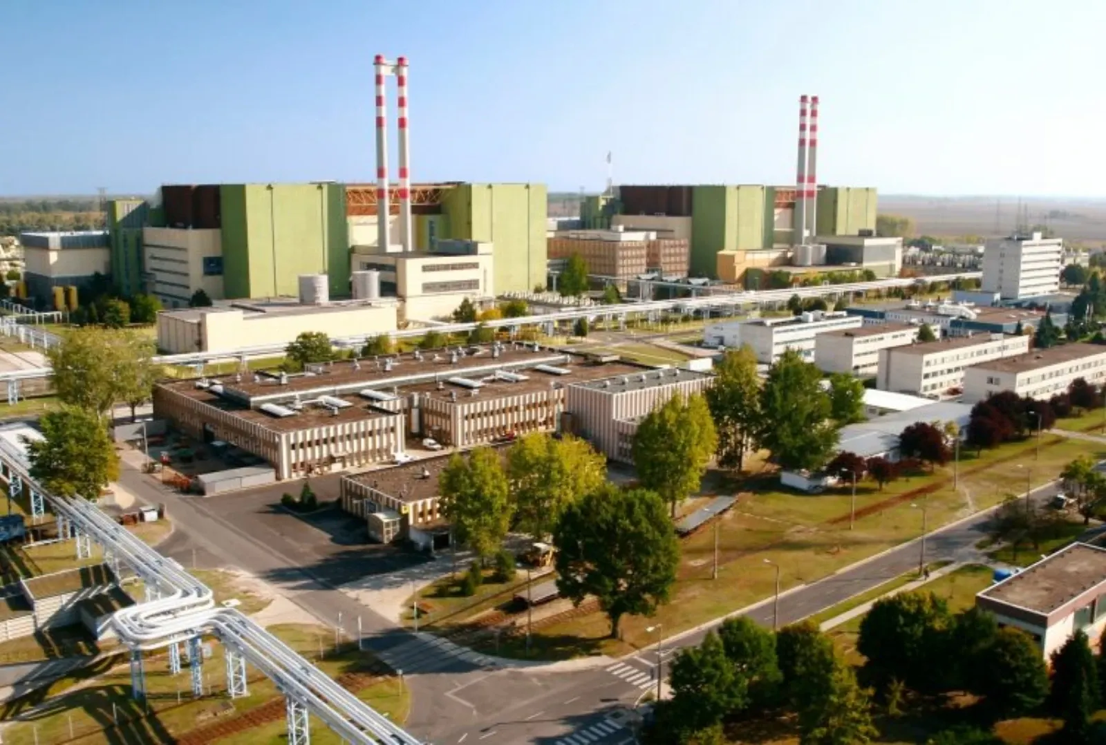 Centrala nucleară Paks, Ungaria. Foto/Profimedia