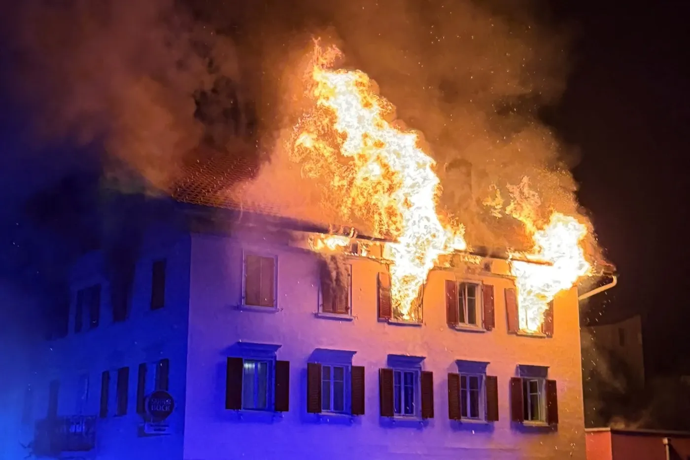 Incendiu Elveția