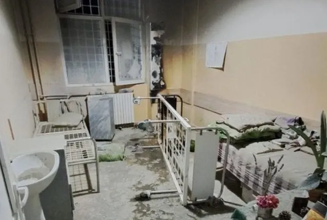 Incendiu la Spitalul din Ștei
