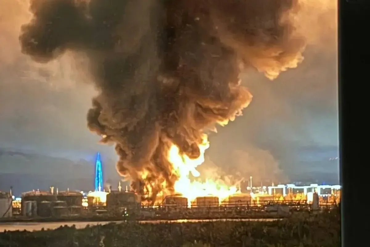 Incendiu Sankt Petersburg
