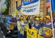 PROTEST PENTRU APĂRAREA LOCURILOR DE MUNCĂ ÎN ADMINISTRAŢIA PUBLICĂ, SĂNĂTATE ŞI ASISTENŢA SOCIALĂ